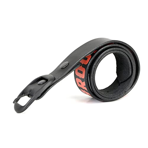 Milwaukee Leather MP7110 Men's F* Around - Find Out Black Leather Belt w/Interchangeable Buckle - 1.5 inches Wide4