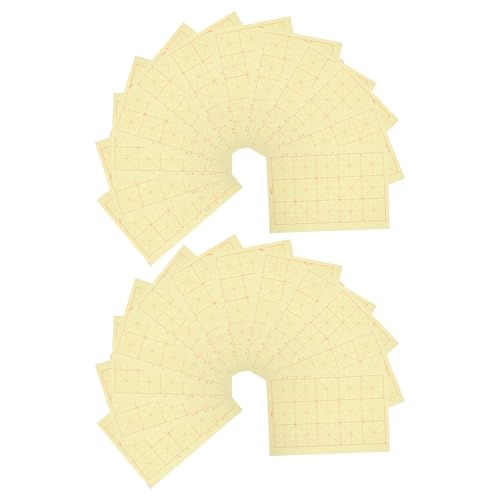 Papel de arroz chino con cuadrícula TOKIDNY 200 hojas para caligrafía en casa 1
