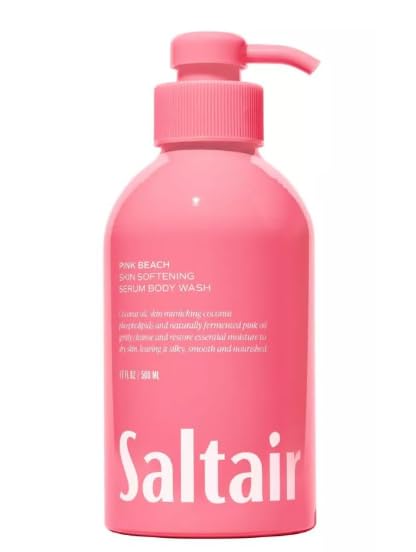 Sal~tair Pink Beach Serum Body Wash - Coconut Scent - 17 fl oz 1 pack