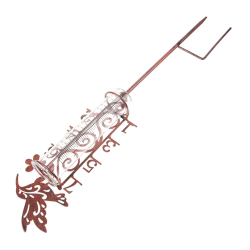 SOLUSTRE Misuratore Decorativo Portatile Con Capacità Facile Installare e Cortili Design Per Gli Spazi