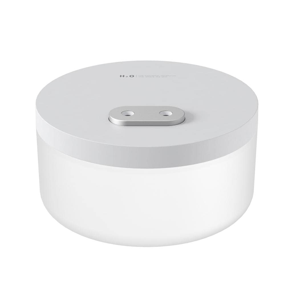 Desktop Double Outlet Humidifier Rechargeable 1000Ml Humidifier White A | Home Improvement | Heating, Cooling & Air | Humidifiers-image-26