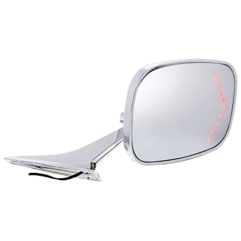 United Pacific 110297 Car Mirror with LED Turn Signal Cover