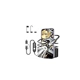 Dual-Lens Endoscope Inspection Camera, 1920P HD Ferdiiz Borescope Camera, 16.4ft Semi-Rigid Snake Cable, 8 Adjustable LEDs, IP67 Waterproof Drain Pipe Endoscope Cool Gadgets Tool for iOS9+ Android 6+