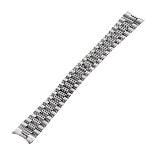 Bracelet montre acier inoxydable 20mm style présidentiel élégant