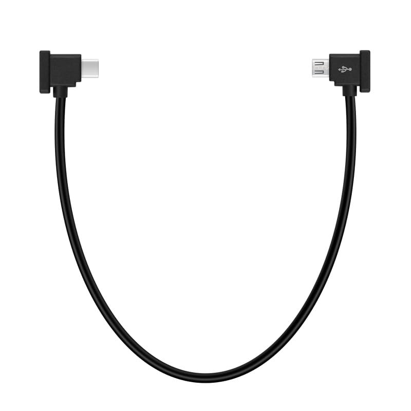BTG Remote Control Data Connected Cable USB Micro A to iOS Cable Cord Compatible with DJI Mavic Mini Mini SE/Mavic Pro/Mavic Air/Mavic 2 Pro Zoom