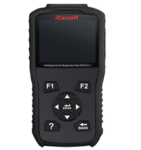 iCarsoft BMM V1.0 Auto Diagnostic Scanner for BMW and Mini with Oil Service Reset, SAS Reset New Version of I910, Black