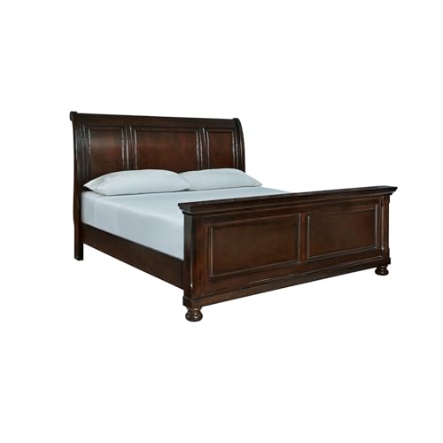 Signature Design by Ashley Rustic Brown California King Sleigh Bed