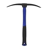 Faithfull Mörtelpickel mit Doppelspitze und Fiberglasschaft – Pulverbeschichteter schwarzer Stahl und rutschfester Griff für Mauerwerk und Abbruch – 300 mm (12 Zoll)