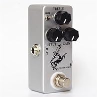 Bassed on the Klon Centaru professional Add one mode. 3 control knobs (Volume, Gain, and Tone) allow you to quickly dial in your tones OICE : Two Clip modes to choose, NORMAL / SOFT Famous Overdrive/Boost voicing