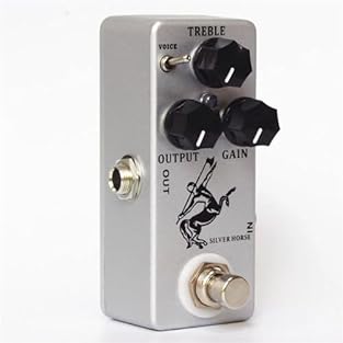 Bassed on the Klon Centaru professional Add one mode. 3 control knobs (Volume, Gain, and Tone) allow you to quickly dial in your tones OICE : Two Clip modes to choose, NORMAL / SOFT Famous Overdrive/Boost voicing