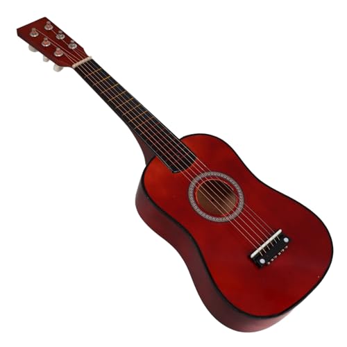 Yardwe シーフォーク アコースティックギター 初心者向け 小型 軽量 楽器 音楽学習用 子供の練習ギター 持ち運び便利 家や教室での演奏に