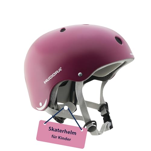 HUDORA Skaterhelm - Skateboard-Helm für Kinder, Jugendliche und...