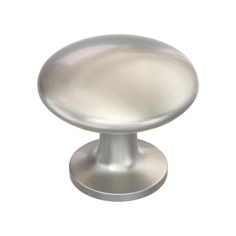LONTAN 10 Pack Brushed Nickel Cabinet Knobs Cover