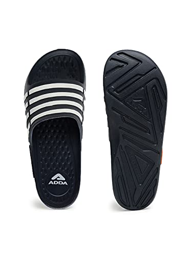 Image of ADDA (LABEL) TM-NEXT GEN || Durable & Comfortable || 2D Sole || Skid Resistant || Lightweight || Soft and Comfortable Footbed || Outdoor Slipper || Special Soft || Sliders for Men