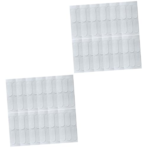COLLBATH 2sets Cosmetic Vertical Ear Patch Tape for Protruding Silicone Stickers 12sheets*2