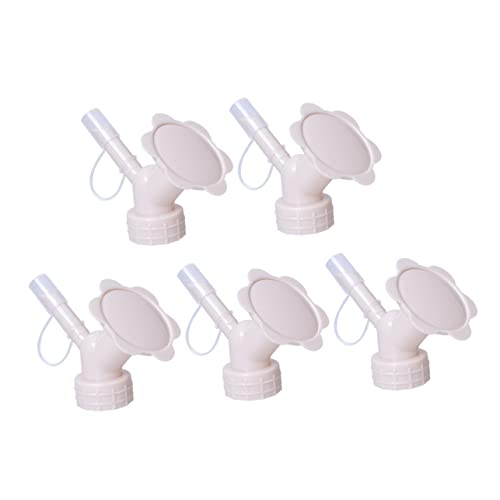 DOITOOL 5pcs Plant Watering Nozzle Sprinkler Spray Bottle for Plants Garden Sprinkler Nozzles for Home