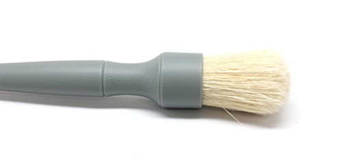 Detail Factory Boar Hair Detailing Brush Set, Comfortable Grip And Heavy-Duty Scrubbing For Interior, Exterior, Engine Bay, Wheels, Exhaust Tips, Textured Plastic #TOP3