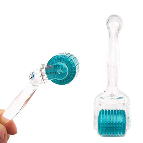 Toexy 1.0mm 192 Micro Agujas Dermaroller, Derma Roller para la piel Rejuvenecimiento