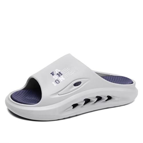 GSLMOLN Slippers Slides for Men, Non-Slip Cloud Slides House Bedroom Shoes Shower Quick Drying Sandals Indoor and Outdoor2