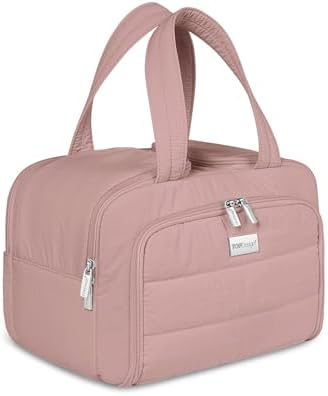 TOPDesign Travel Toiletry Bag for Women, Puffer Large Toiletry Ba...