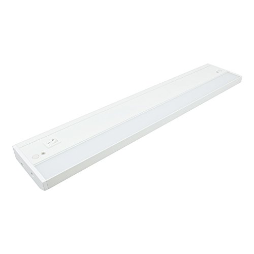 American Lighting LED Complete 2 Under Cabinet Fixture, 120-Volt Dimmable Warm White, 18-inch, White