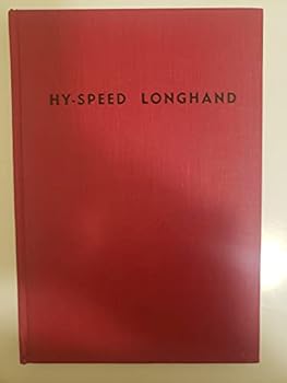 Hardcover Hy-Speed Longhand Book