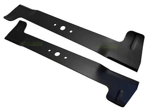 perfektGarten Lot de 2 lames de tondeuse à gazon 49 cm compatibles avec Alpina AT4 AT5 BT 98 A H HA HWA HC HCB HCK 182004363/0