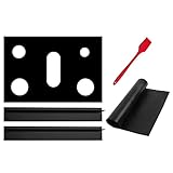 Stove Covers for Samsung Gas Range(0.5 mm Thick), Gas Stove Protector Covers Compatible with Samsung...