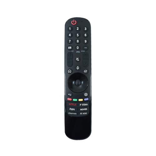Image of marman Replacement for Lg Magic Tv Remote MR23GN Original Model AKB76043109 Suitable for Smart 4K UHD OLED QLED QNED 32 43 55 65 75 Inches Television with Bluetooth Voice Command - Pairing Must !
