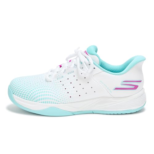 Image of Skechers Women's Viper Court Reload Hands Free Slip-ins Pickleball Sneaker