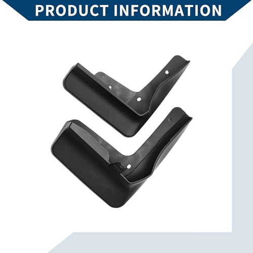 Image of Mud Flaps Splash Guards W /Mount Accessories for Volkswagen ID7 2023 2024 Front and Rear Mud Guards 1 Set