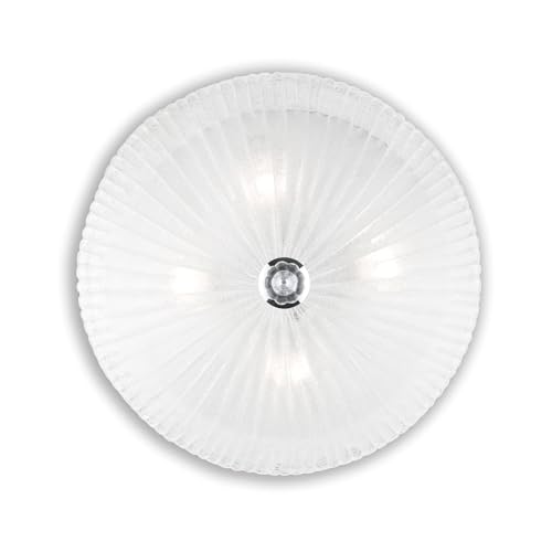 Applique o plafonnier Ideal Lux SHELL PL4 pour salon et couloir