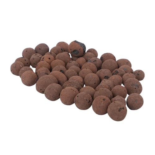 Holibanna 1 bolsa de piedras decorativas de arcilla para drenaje de macetas, rocas de terracota para jardinería y arreglos decorativos