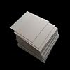 1pcs Ultra-Thin Mirror-Polished Aluminum Nitride Ceramic Sheets - Insulating Substrate for Thermal(50.8 * 50.8 * 0.254mm Double Sided Polished)