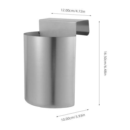 PRETYZOOM Ice Scoop Holder Hanging Organizer, Heavy Duty Metal Storage Box for Fridge Shelf, Ice Maker, Freezer, Supermarket, Home Use