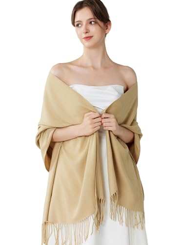 VENVSBEE Pashmina Shawls and Wraps For Evening Dress Soft Warm Scarf for Women Shawl Wrap For Wedding with Gift Box2