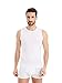 Produktbild FINN Business Unterhemd Herren Ärmellos mit Rundhals-Ausschnitt - Unterziehshirt Männer aus original Lenzing® Modal Stoff - Das perfekte Tank-Top unter Hemd und Anzug Weiß Weiss XL