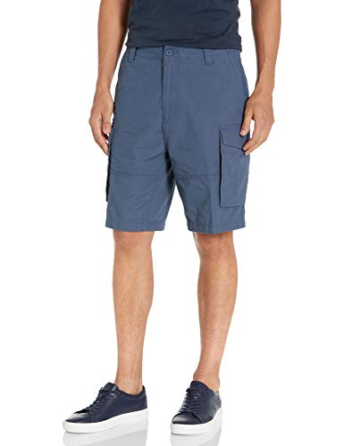 Nautica Men's Twill Cargo Shorts, Atlantic Blue NJC, 34W