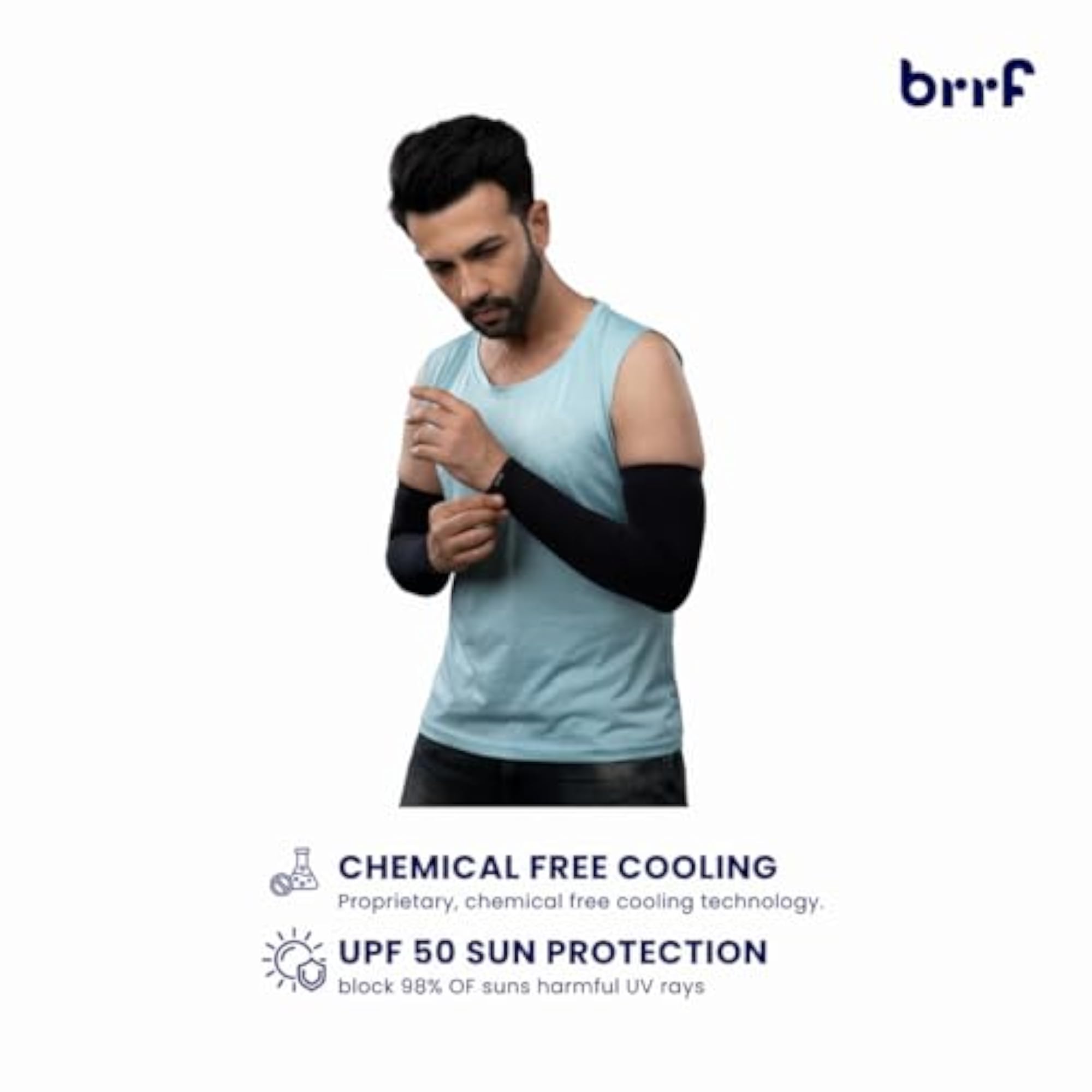 Cooling Arm Sleeves for UV Protection
