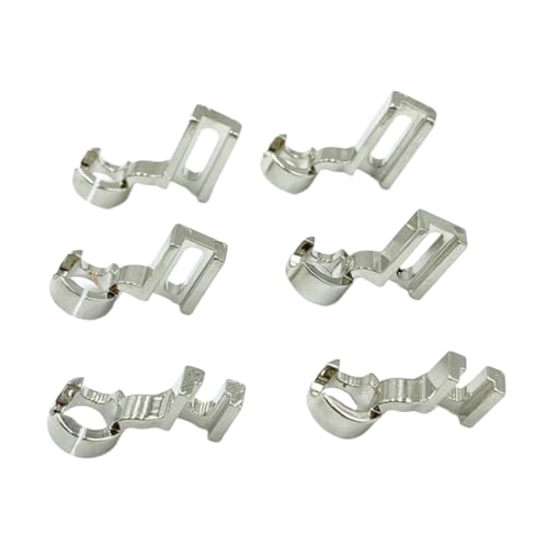 Set de 6 pies prensatelas multifuncionales para máquina de coser miniatura 1
