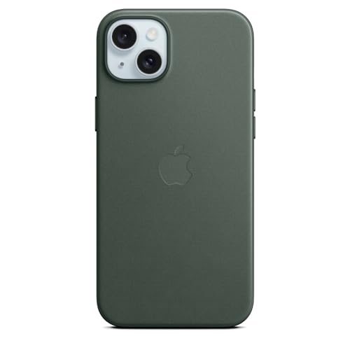 Apple iPhone 15 Plus FineWoven Case with MagSafe - Evergreen - MT4F3ZM/A - image 1