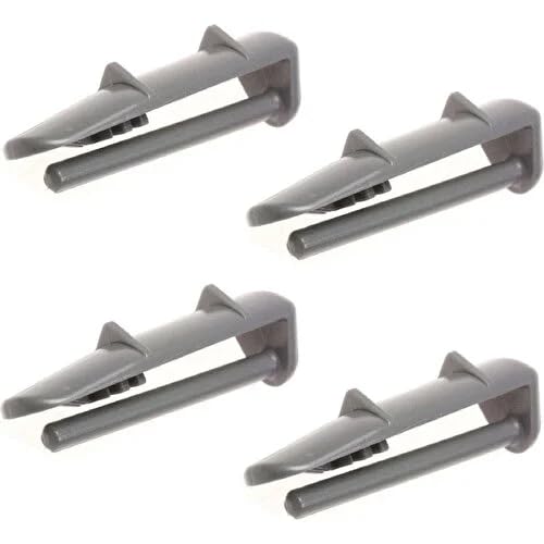 4 Pack Dishwasher Rear Rail Cap Pins for Blomberg Racks