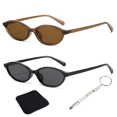 CENCERY Pack de 2 Gafas de Sol Sobre-Gafas para Mujer - Polarizadas UV400 | Montura Moderna para Conducción y Actividades al Aire Libre