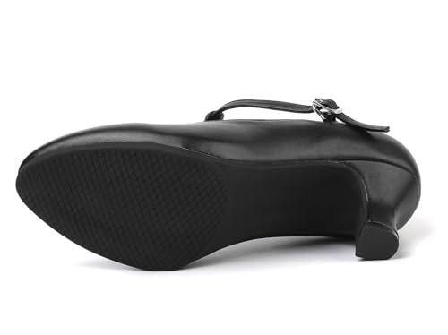 2'' Character Shoes for Women T-Strap Dance Heels for Ballroom Latin Salsa Flamenco Tango4