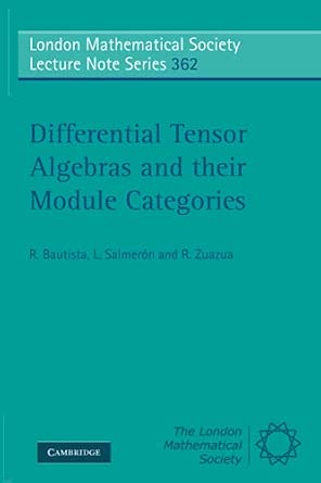 Differential Tensor Algebras and their Module Categories: 362-Wow! eBook