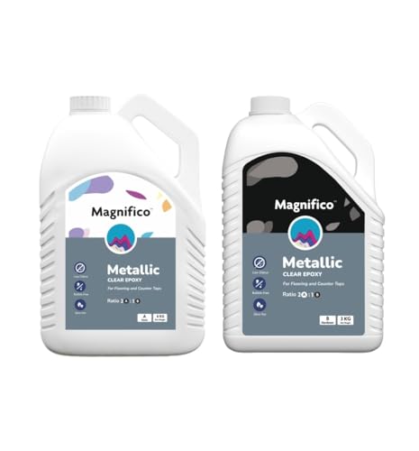 MAGNIFICO Metallic Resin 2:1 Clear Epoxy Resin & Hardener Kit | 3 KG product image 8
