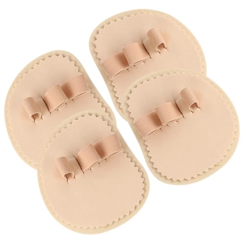 Yardwe 4pcs Bunion Corrector Pad Straightener Straighteners for Curled Toes Women's Separators