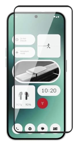 Image of Tempered Glass for Nothing Phone 2A 5G / Nothing Phone 2A Plus 5G - Full Screen Protector, 9H, Anti-Scratch, Case Friendly [Pack of 1]