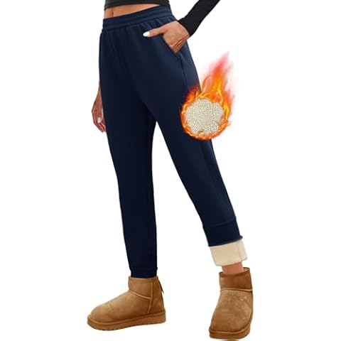 TOMEEK Women's Thermal Fleece Joggers with Pockets Cover