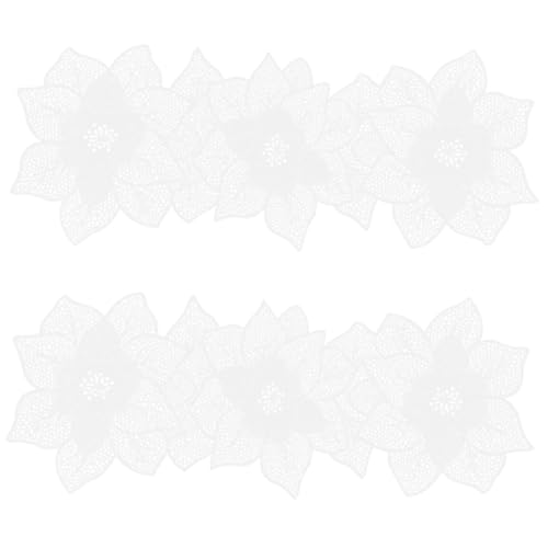 Chemins de table en PVC floral Ciieeo résistant chaleur déco table à manger - 2